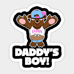 I won't eat you! - Daddy's Boy Sticker